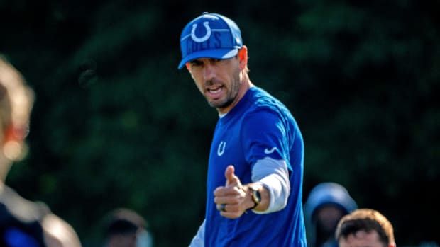 Indianapolis Colts NFL Coach of the Year Candidate Shane Steichen