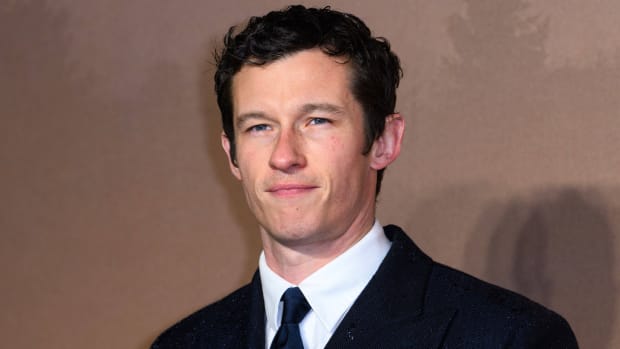 Actor Callum Turner poses for a photo at a screening for ‘The Boys in the Boat.’