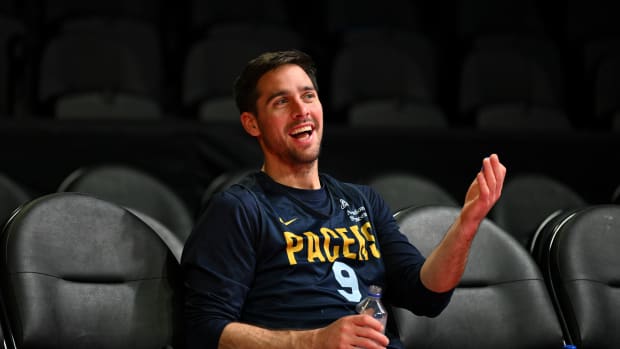 Indiana Pacers guard T.J. McConnell