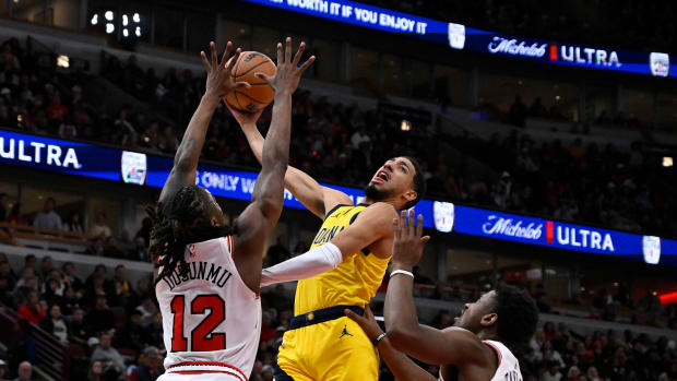 Indiana Pacers guard Tyrese Haliburton Chicago Bulls