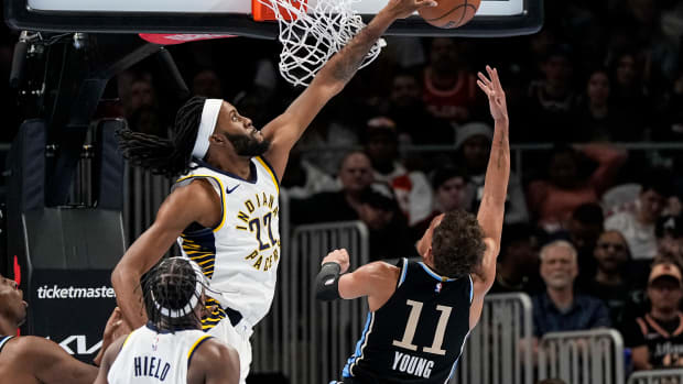 Indiana Pacers Isaiah Jackson Trae Young Atlanta Hawks