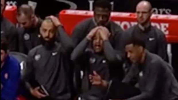 Detroit Pistons coaching staff in disbelief vs Houston
