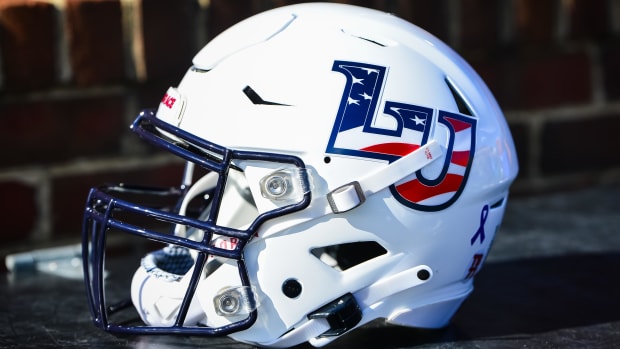 Liberty Flames Football Helmet