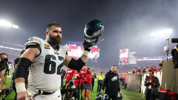 Jason Kelce retired after a 13-year, likely Hall of Fame career following the Philadelphia Eagles' season-ending loss in Tampa