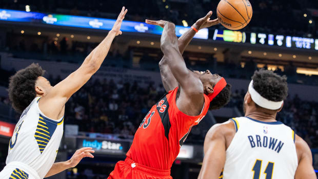 Indiana Pacers Psacal Siakam Toronto Raptors Bruce Brown