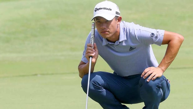 Collin Morikawa enters the Northern Trust as the FedEx Cup points leader.