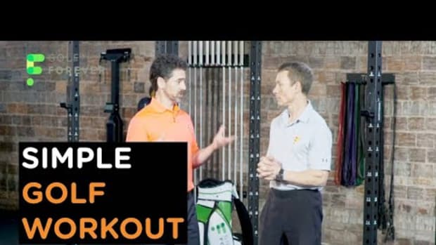How to start a simple golf exercise program anywhere