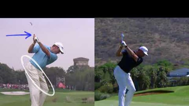 Lee Westwood Then & Now golf swing