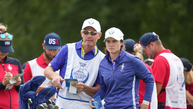 Leona Maguire helped the European team win the 2021 Solheim Cup.