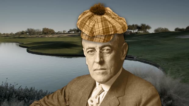 Woodrow Wilson photo illustration