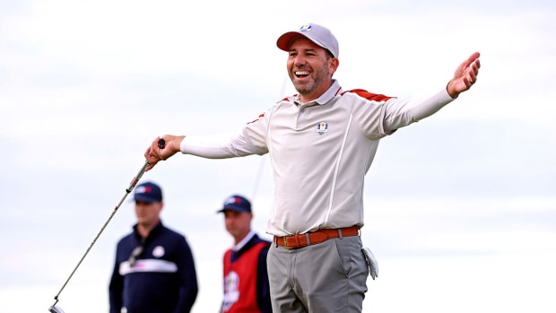 Sergio Garcia at the 2021 Ryder Cup.