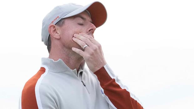 Rory McIlroy is 0-3 this week at the Ryder Cup