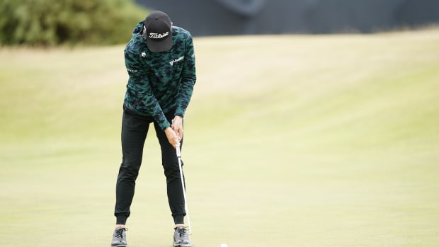 Justin Thomas' Greyson Clothier choice for Round 1 of the British Open