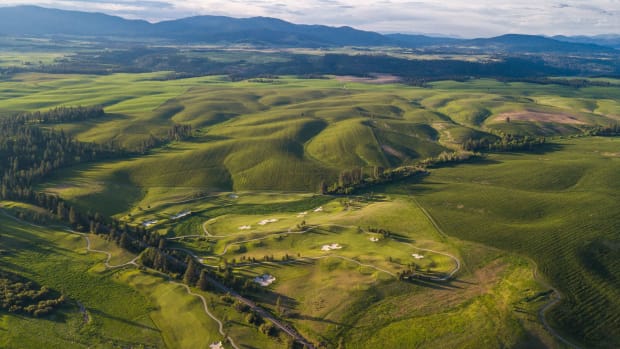 Aerial View of Circling Raven Golf Club