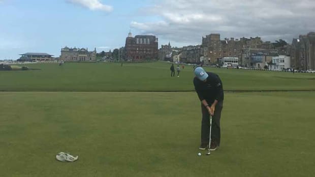 Ward Clayton plays The Old Course in St. Andrews, Scotland.