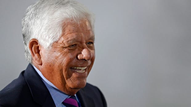 Lee Trevino at the 2013 U.S. Open at Merion.