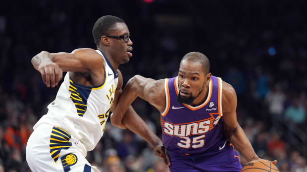 Indiana Pacers vs Phoenix Suns Kevin Durant Jalen Smith