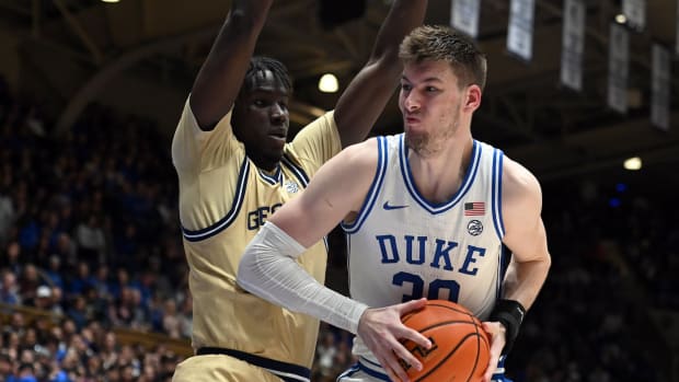 Filipowski returned to Duke for his sophomore season and has improved his efficiency across the board.