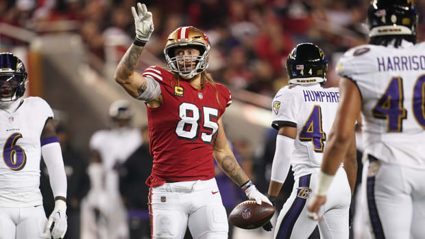 San Franciaco 49ers tight end George Kittle