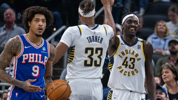 Indiana Pacers Myles Turner Pascal Siakam