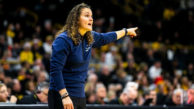 Penn State women's basketball coach Carolyn Kieger is in her fifth season with the Lady Lions.