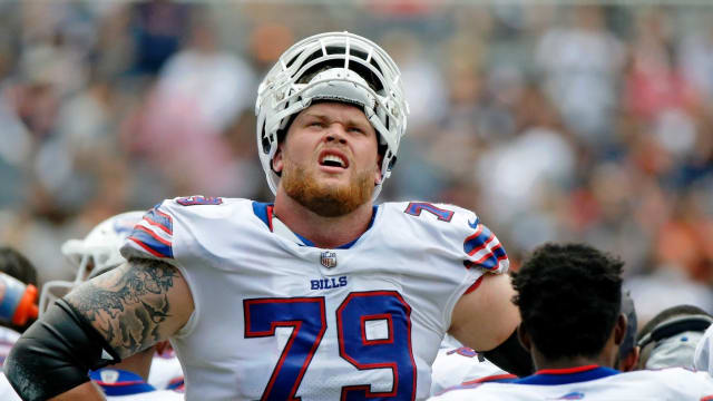 Rookie Spencer Brown is a starter now for the Buffalo Bills.