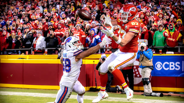 Micd-Up-Travis-Kelce-Before-Game-Winning-Touchdown-Against-The-Bills