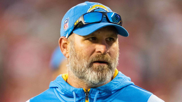 November 13, 2022; Santa Clara, California, USA; Los Angeles Chargers run game coordinator/defensive line coach Jay Rodgers before the game against the San Francisco 49ers at Levi's Stadium.