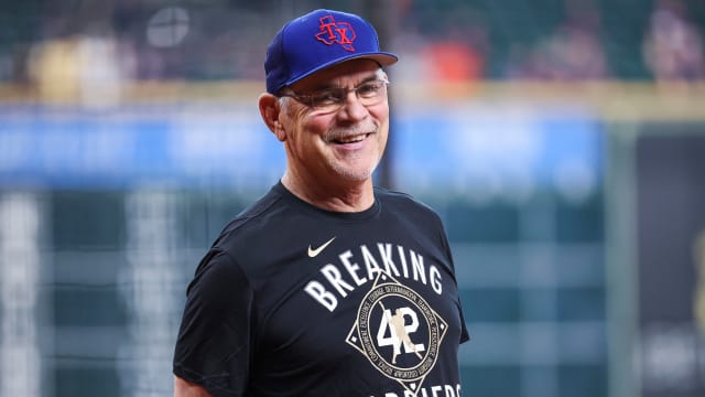 Texas Rangers manager Bruce Bochy, who was drafted by the Houston Astros in 1975, recalled how nervous he felt during his first big league spring training camp with the club in 1976.