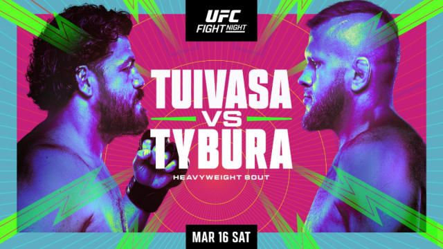 UFC Fight Night Tai Tuivasa Marcin Tybura