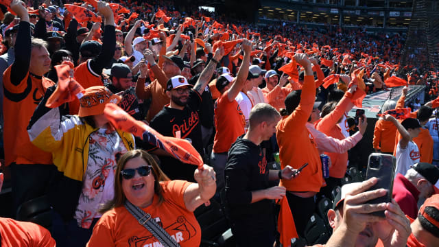 Baltimore Orioles fans were impressively loud during Games 1 and 2 of the ALDS at Camden Yards, despite the Texas Rangers giving them little to cheer about by taking both games.