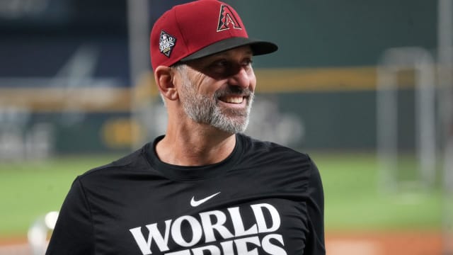 Torey Lovullo Pre Game 2 World Series October 28. 2023