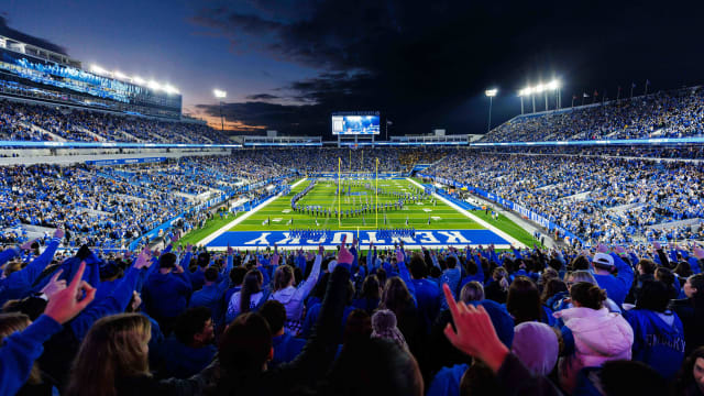 Oct 14, 2023; Lexington, Kentucky, USA; A view of Kroger Field before the game between the Kentucky Wildcats and the Missouri Tigers.