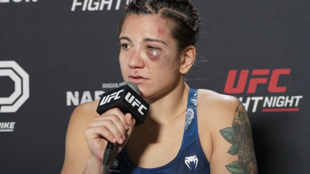 Ailin Perez overcomes assault at the UFC Performance Institute