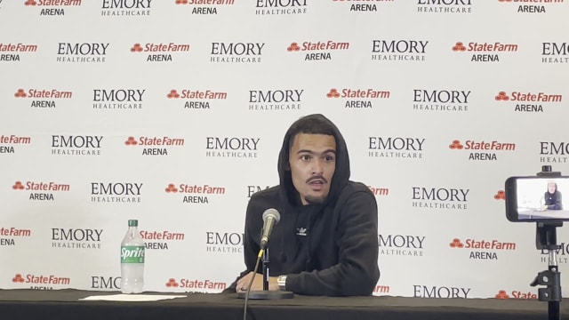 Trae Young after loss to the Pacers