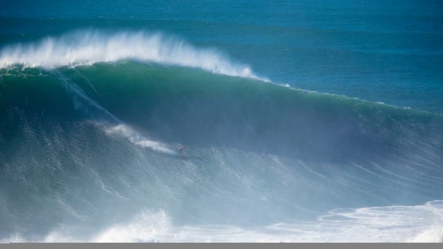 Lucas Chianca at Nazare in Portugal