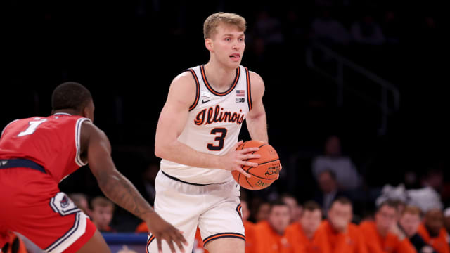 Domask and Shannon both score 33 as No. 20 Illinois beats No. 11 Florida  Atlantic 98-89 in Jimmy V
