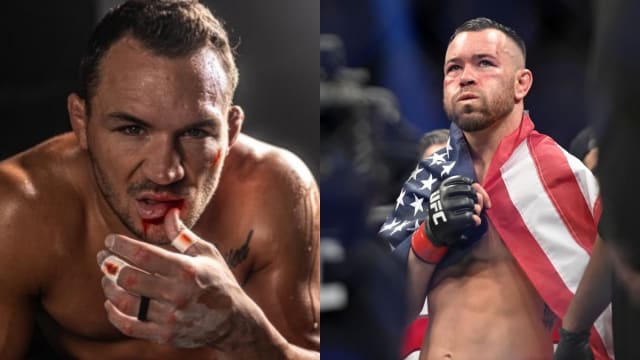 "Iron" Michael Chandler reacts to Colby Covington's UFC 296 performance.