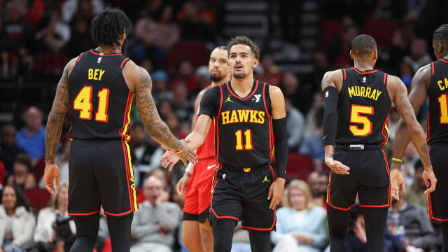 Trae Young, Saddiq Bey, and Dejounte Murray vs the Rockets