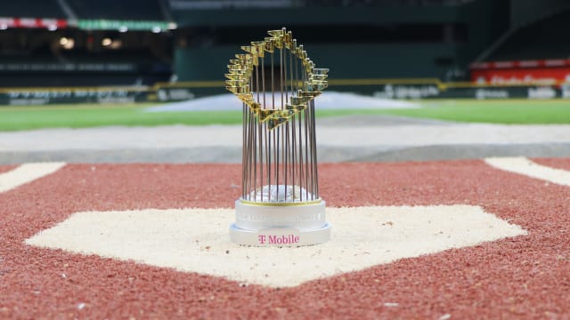 The Texas Ranger 2024 promotional schedule includes 25 giveaways, including a replica World Series trophy scheduled for April 10.