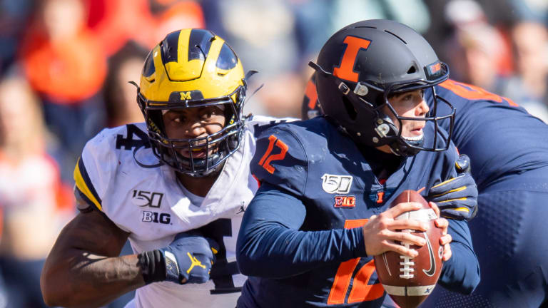 Illini Film Review: How Matt Robinson was propped up well by coaching staff Saturday