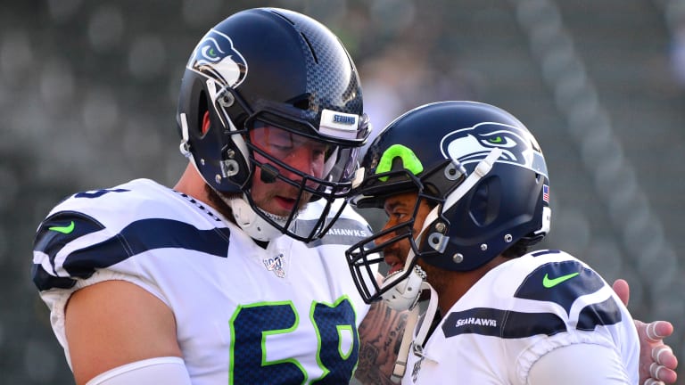 Seahawks C Justin Britt Suffers Knee Injury, Likely Out for Rest of 2019