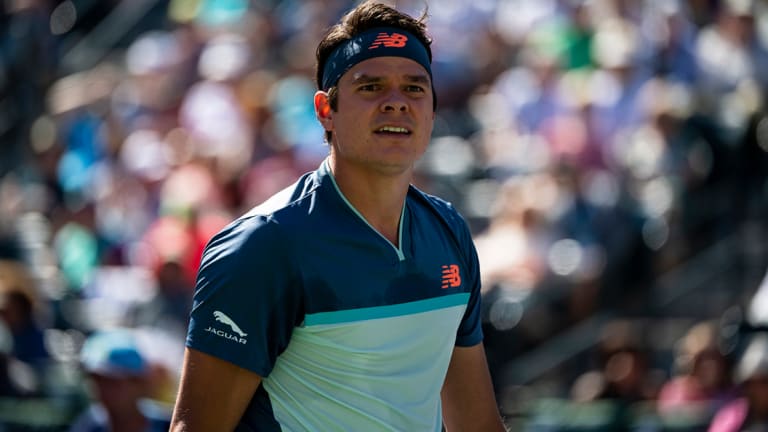 BNP Paribas Open: Raonic ends Miomir Kecmanovic's run at Indian Wells