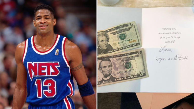 NBA vet Kendall Gill gets cash from parents for birthday - Sports