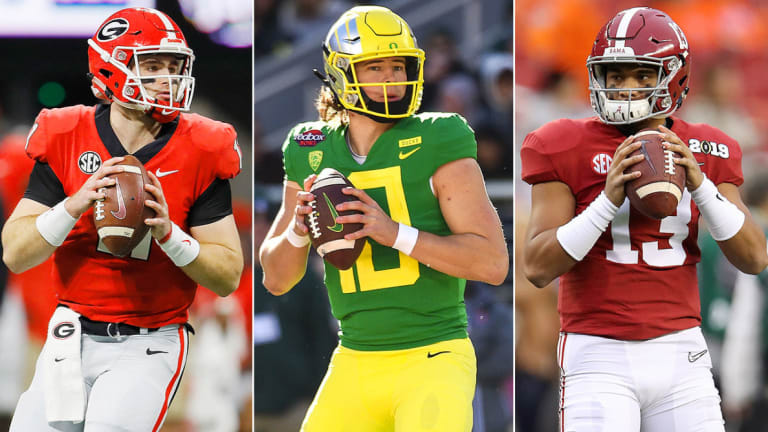 2020 Nfl Draft Quarterbacks Tua Tagovailoa Jake Fromm Justin Herbert Sports Illustrated