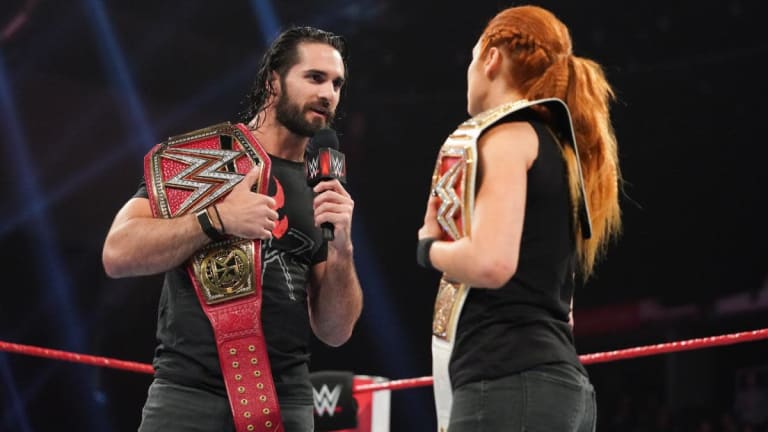 Becky Lynch and Seth Rollins Teaming Up Again as Part of ‘Raw’ Double Main Event