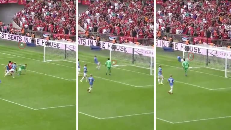 Kyle Walker save video: Goal-line clearance stops Mohamed ...