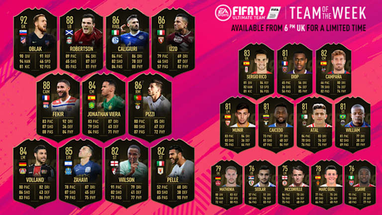 Fifa 19 Ultimate Team Jan Oblak Nabil Fekir Andrew Robertson Lead The Way In Totw 33 Sports Illustrated Fifa 19 Ultimate Team Jan Oblak Nabil Fekir Andrew Robertson Lead The Way In Totw 33 Sports Illustrated