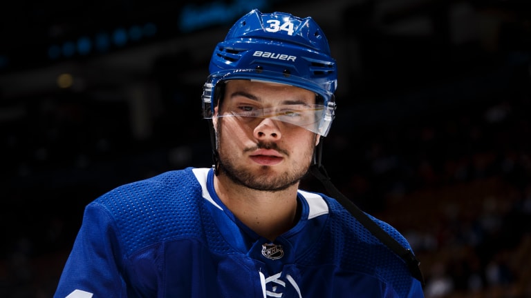 Leafs' Auston Matthews Out Four Weeks With Shoulder Injury