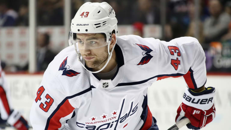 Tom Wilson Evolves Into a Powerful Sidekick for Capitals’ Star-Studded Offense